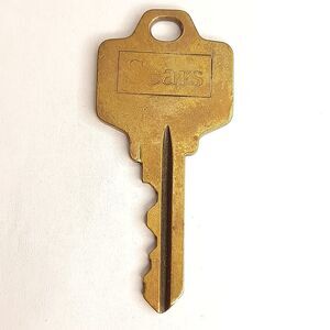 Vintage SEARS Brass Cut Key 36939 NA5 key only no lock Collectible